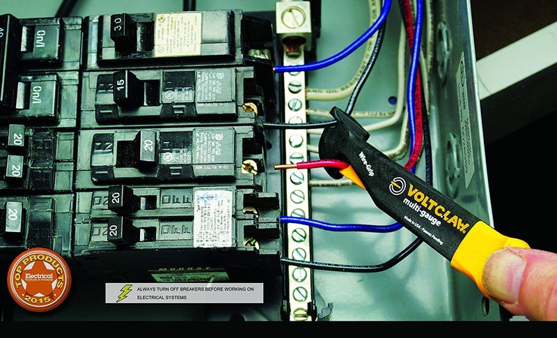VoltClaw Multi-Gauge nonconductive Wire Electrical Pliers - Image 3